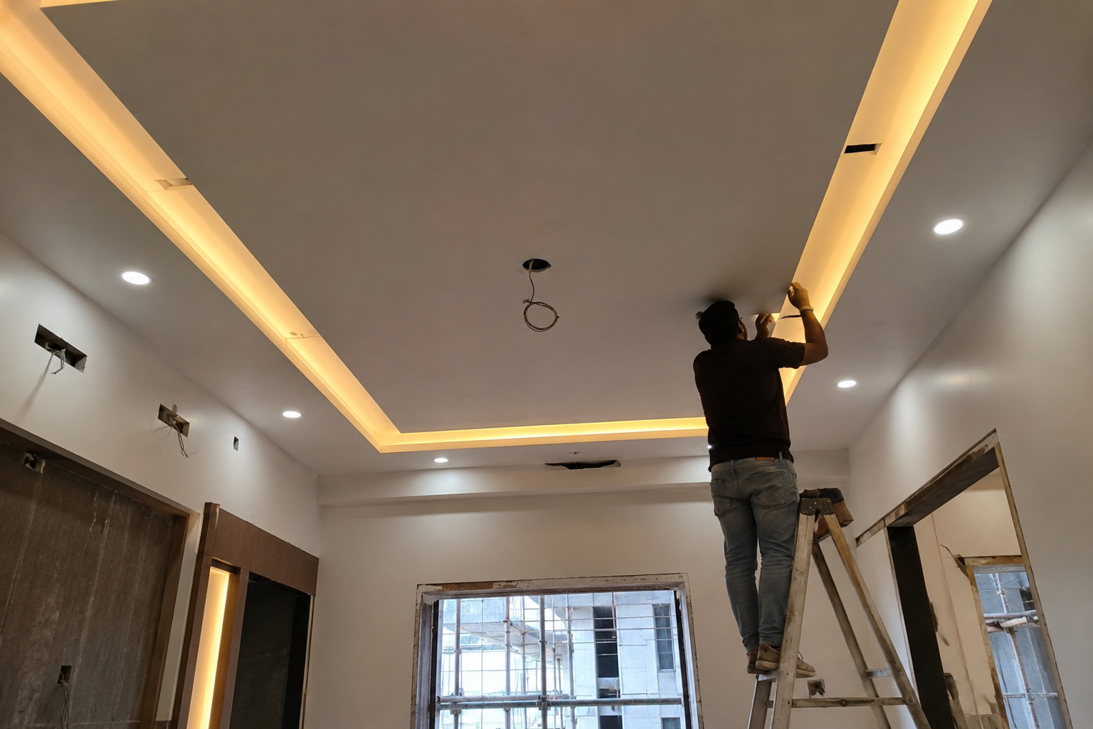 False Ceiling & Lighting